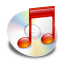 iTunes 7 Red Icon 64x64 png
